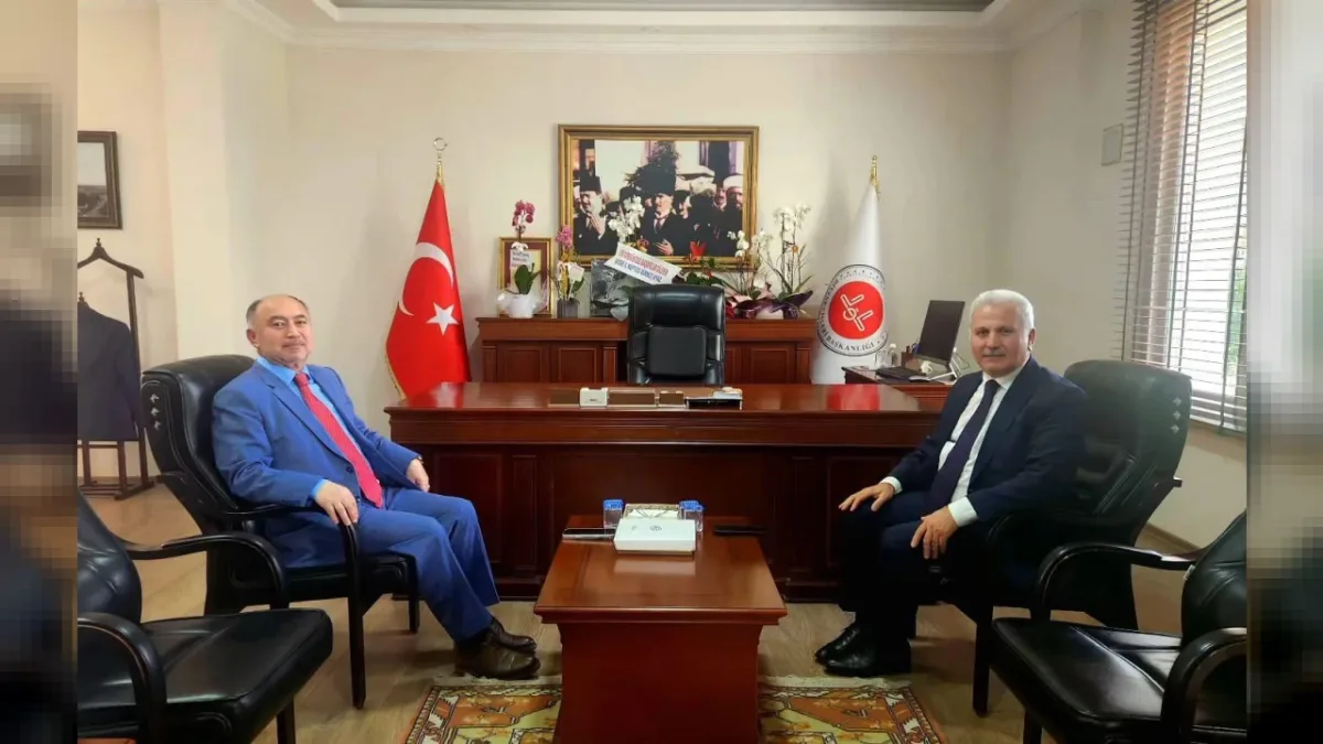 Antalya İl Müftüsü Yığman’dan Aydın İl Müftüsü Çakır’a Hayırlı Olsun Ziyareti