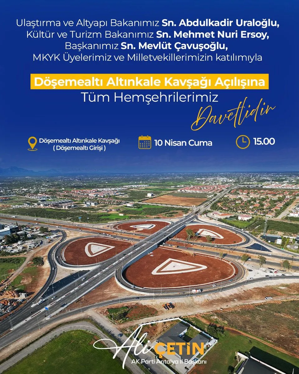 AK Parti Antalya Hemşehrilerini Davet Etti