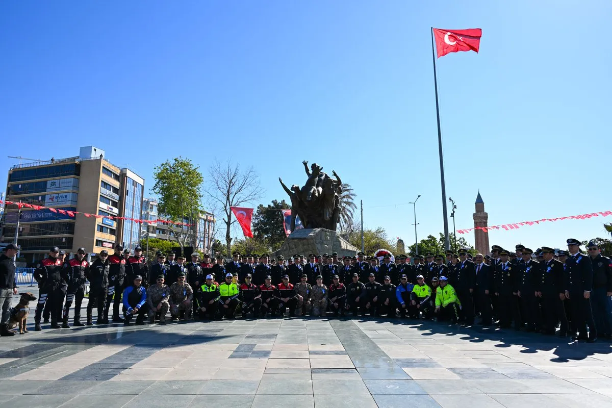 Antalya Emniyet Müdürlüğü 181. Yıl Dönümü ve Polis Haftası’nı Kutladı