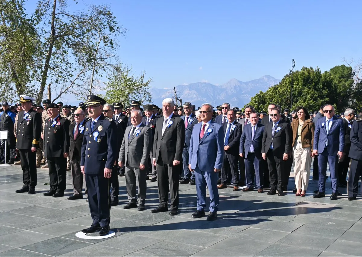 Antalya İl Sağlık Müdürü Polis Teşkilatı’nın 181. Yıl Töreninde