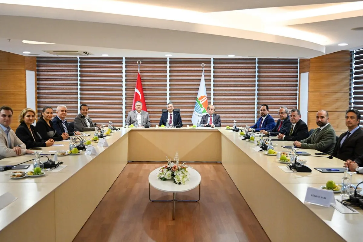 Antalya OSB Müteşebbis Heyeti Toplantısı Vali Başkanlığında Yapıldı