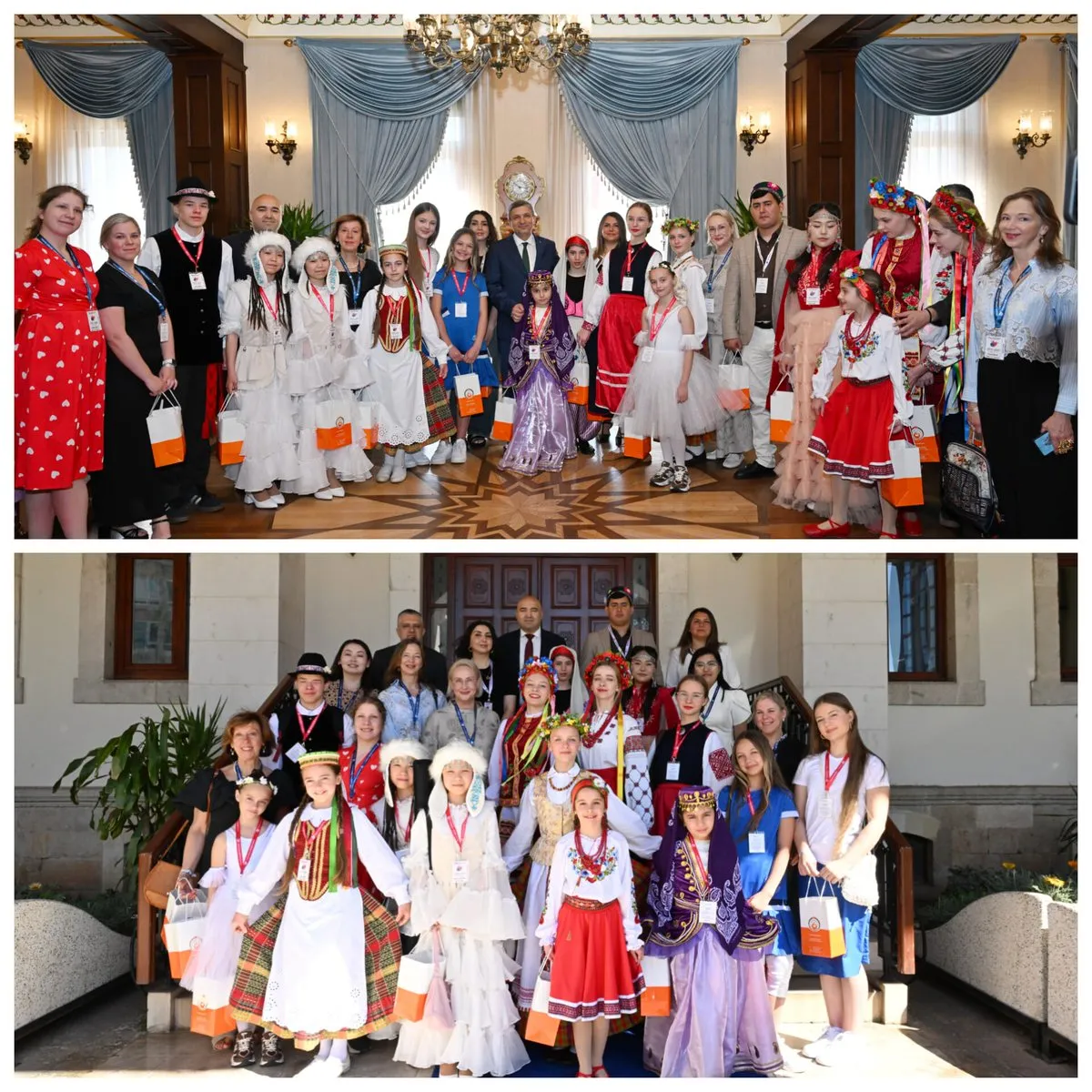 Antalya Valisi’ne Uluslararası Çocuk Festivali Ziyareti