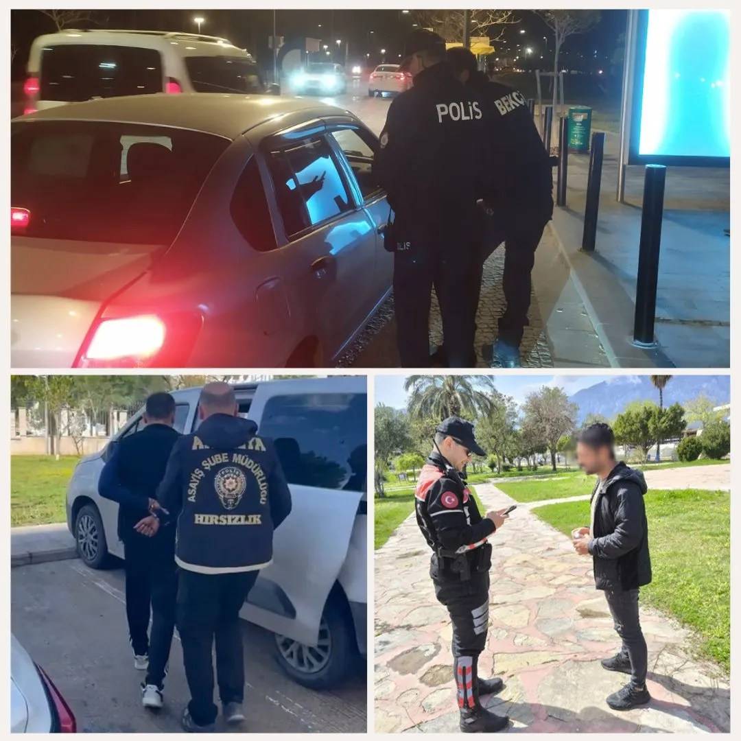 Antalya’da 1 Haftada 206 Bin Kişi Sorgulandı: 69 Silah Ele Geçirildi