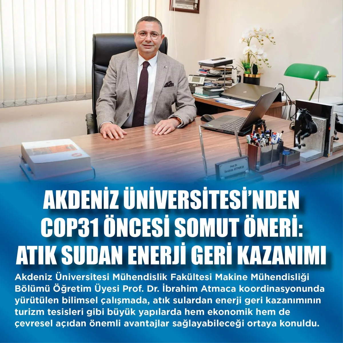 Antalya’da Atık Sulardan Enerji Geri Kazanımı: Turizm İçin Yeni Fırsat