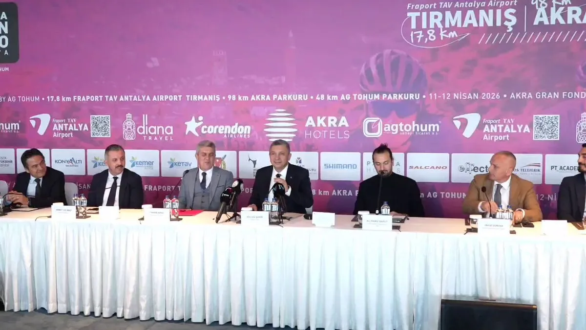 Antalya’da Bisiklet Tutkunlarını Bekleyen Büyük Organizasyon: AKRA Gran Fondo Yarışları