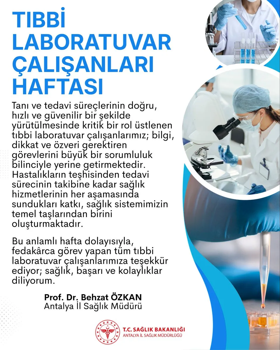 Antalya’da Görünmeyen Kahramanlar İçin Teşekkür