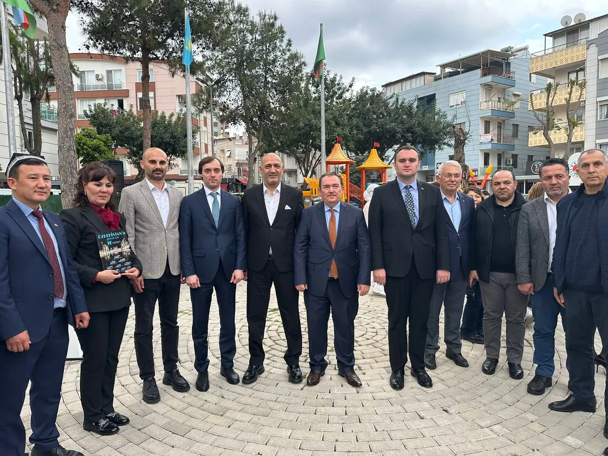 Antalya’da Özbek Kültürüyle Bahar Buluşması: AK Parti İl Yönetimi Katıldı