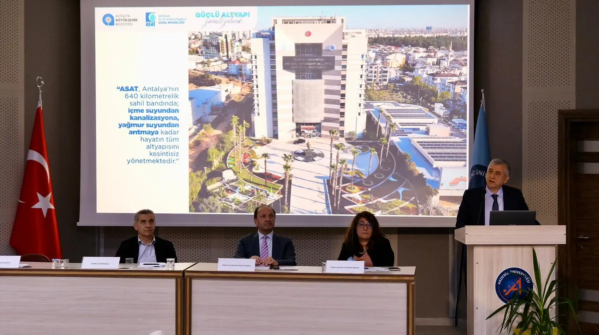 Antalya’da Su Yönetimi Sempozyumu: Gençlere Sürdürülebilirlik Dersi