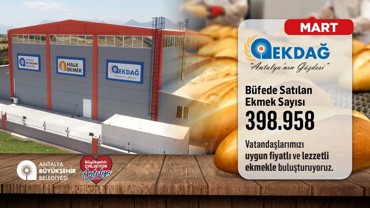 Antalya’da Uygun Fiyatlı Ekmek Desteği: Halk Ekmek Hizmeti
