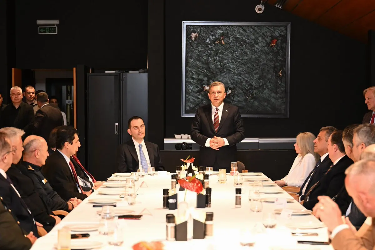 Antalya’da Yargıtay Savcısı Kahveci için Veda Yemeği