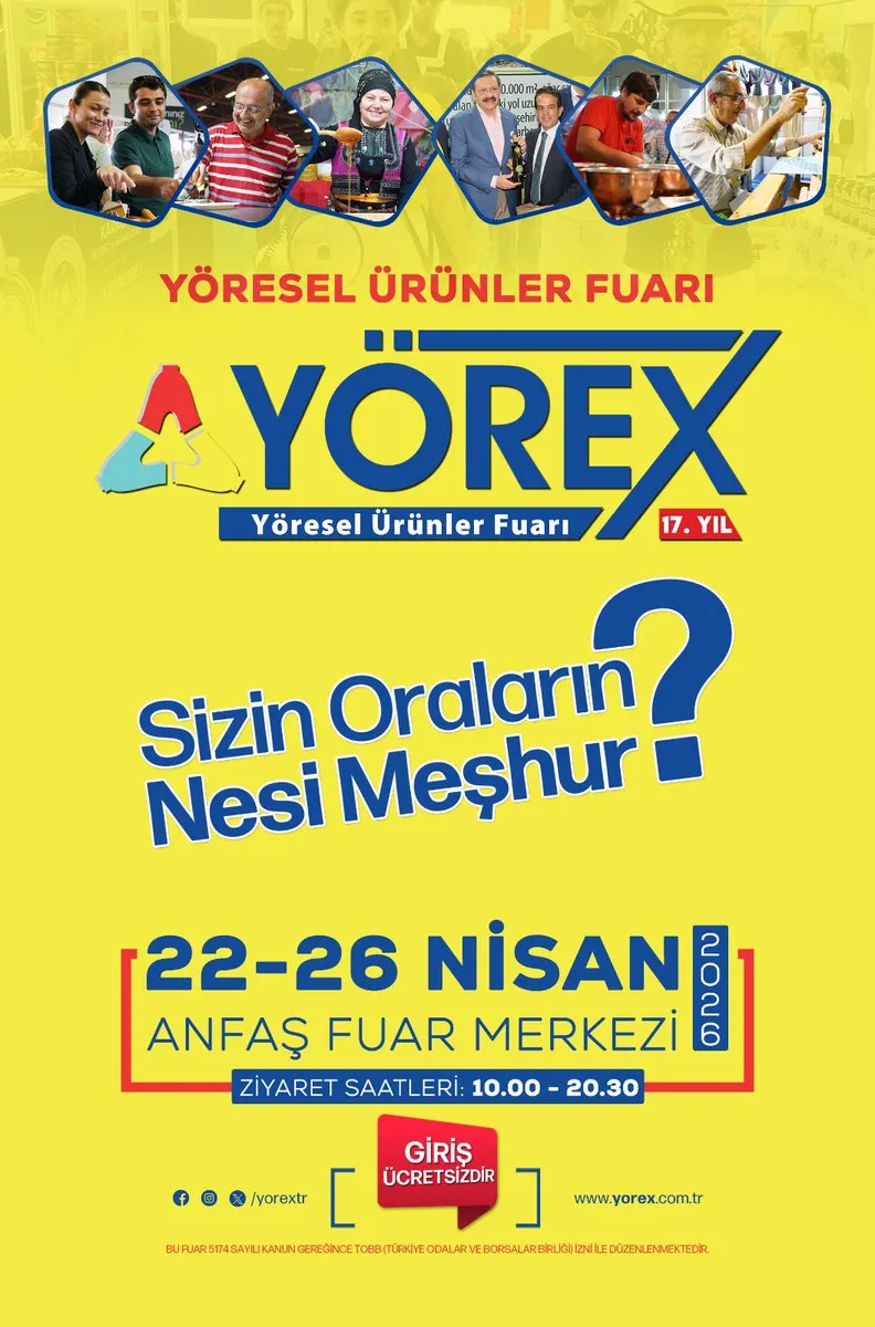 Antalya’da YÖREX Fuarı: Anadolu’nun Eşsiz Mirası Sergileniyor