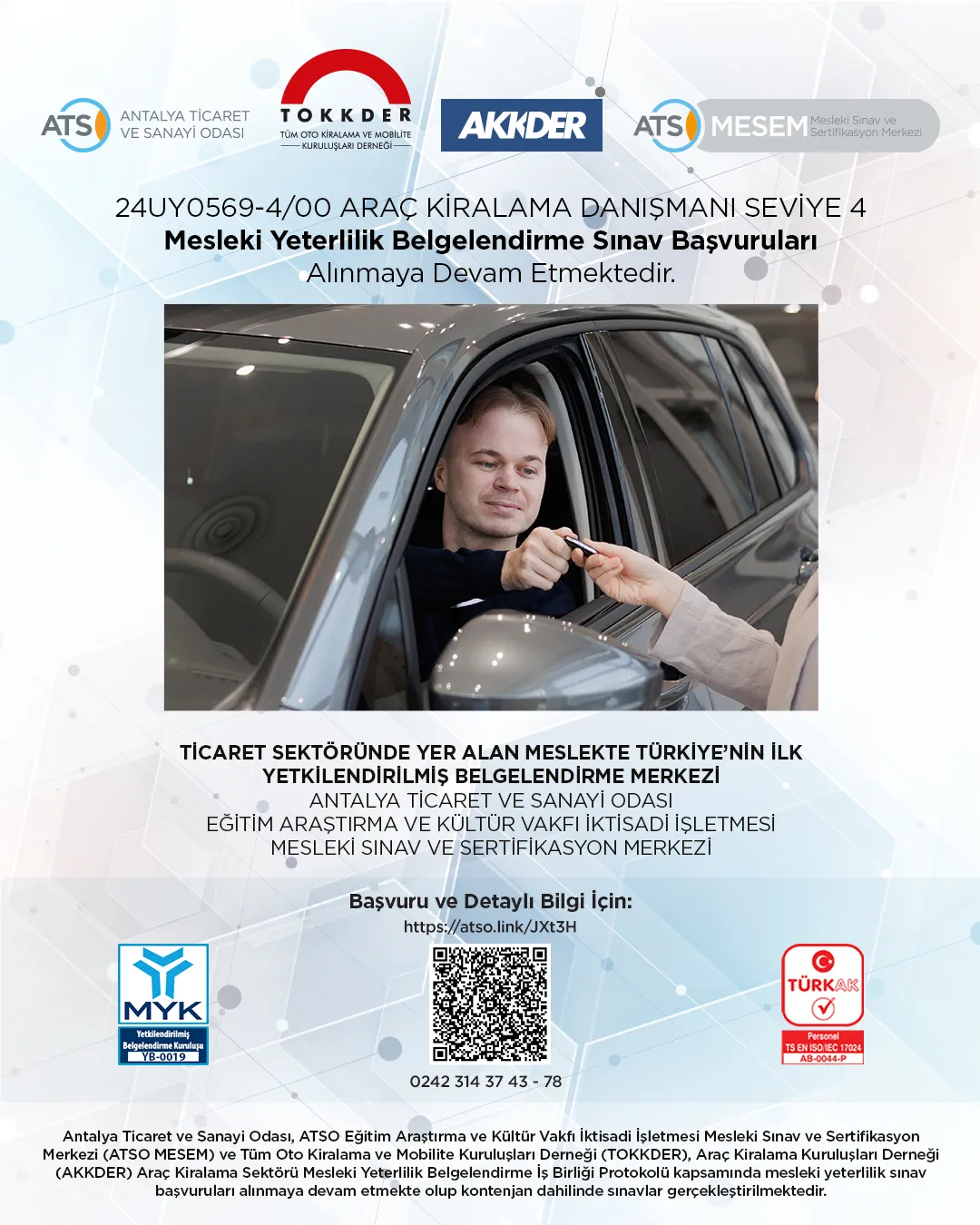 Araç Kiralama Sektöründe Sınav Başvuruları Devam Ediyor