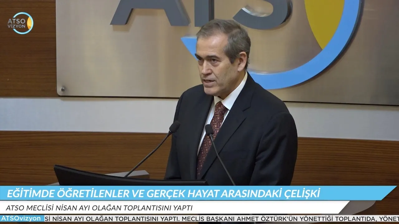 ATSO Meclisi Nisan Toplantısında Turizm ve Yabancı İş Gücü Gündemde