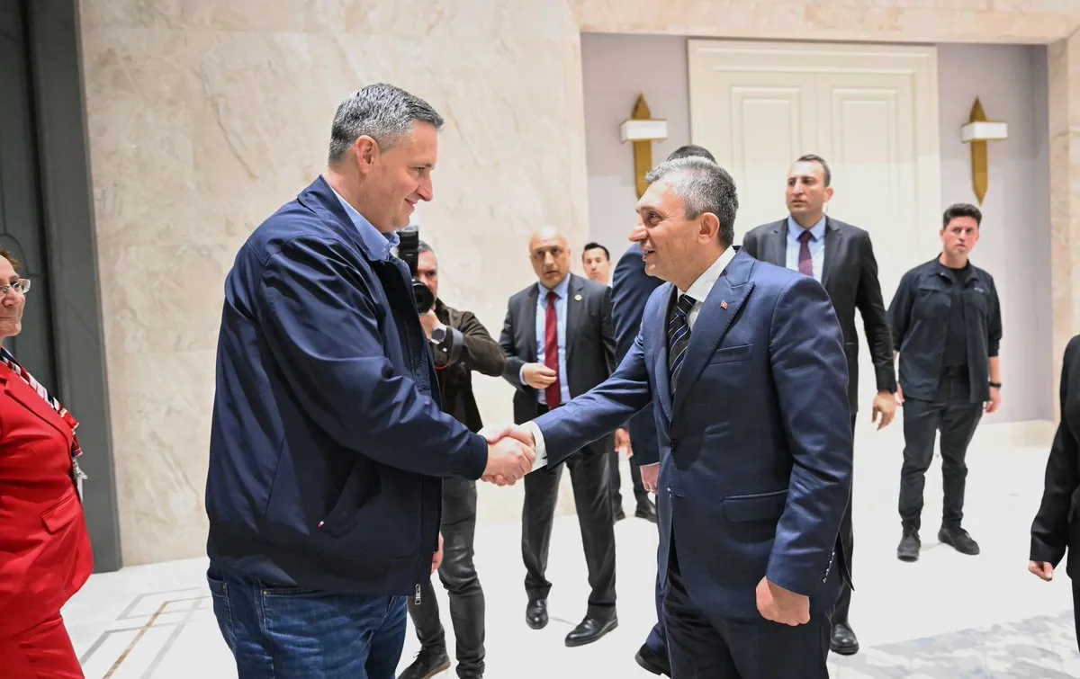 Bosna Hersek Cumhurbaşkanlığı Konseyi Başkanı Antalya’da Karşılandı