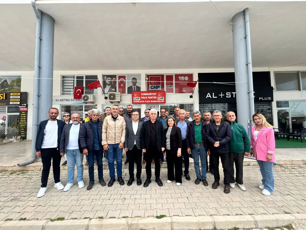 CHP Antalya İl Başkanı Kumluca’da Partililerle Buluştu