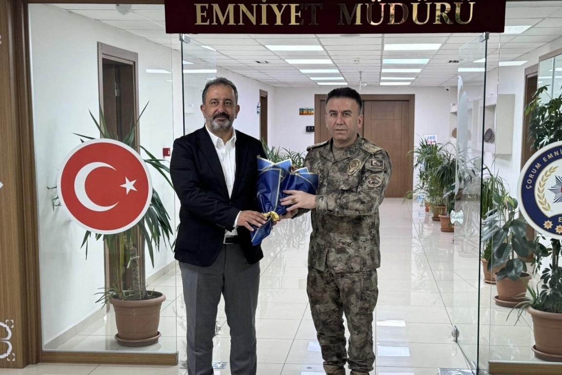 Çorum Belediyesi’nden Polis Haftası’nda Anlamlı Ziyaret