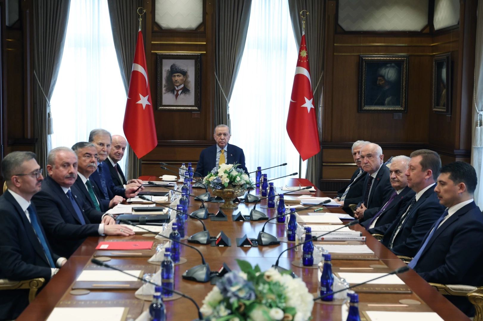 Cumhurbaşkanlığı Yüksek İstişare Kurulu Erdoğan Başkanlığında Toplandı