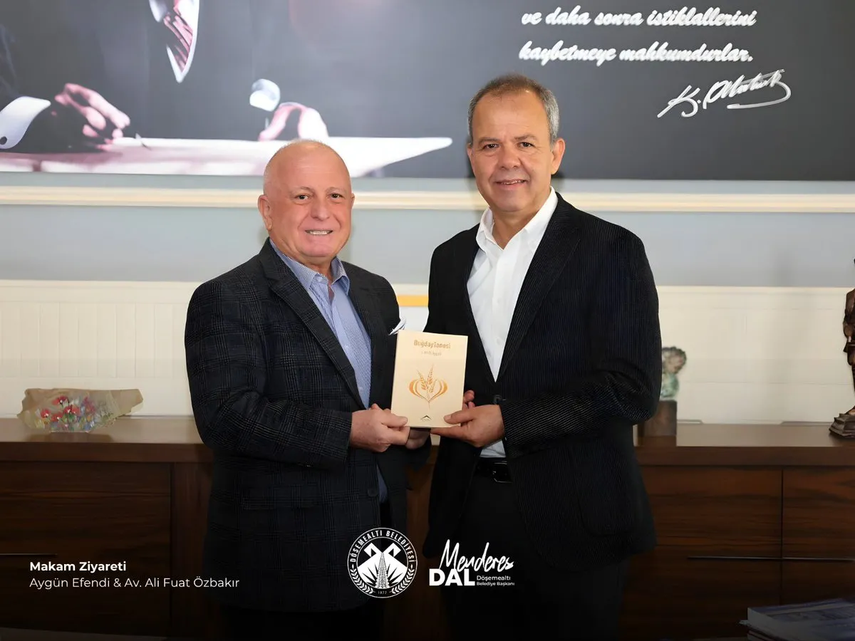 Döşemealtı Belediyesi’nde Özel Buluşma: ‘Buğday Tanesi’ Kitabı Takdim Edildi