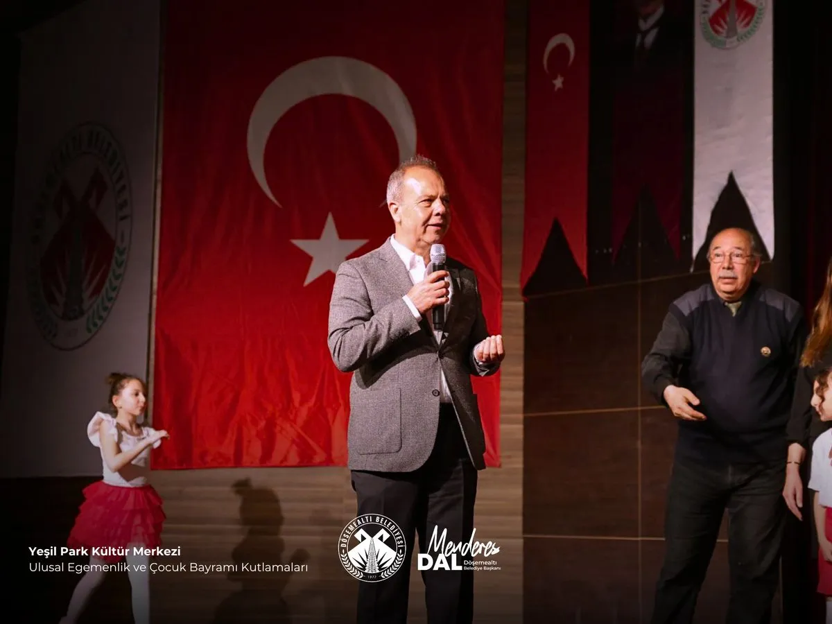 Döşemealtı’nda 23 Nisan Coşkusu: Çocukların Bayram Sevinci