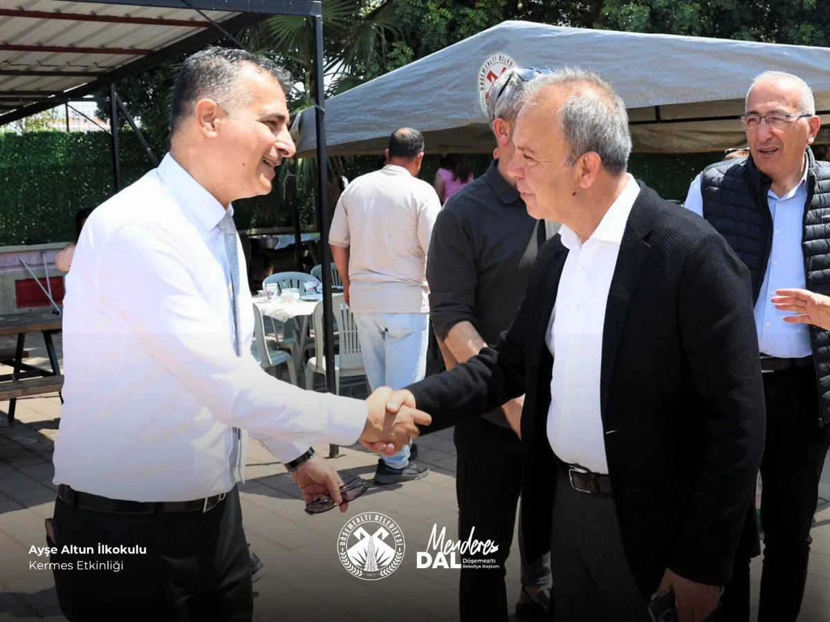 Döşemealtı’nda Okul Kermesine Belediye Başkanı Katılımı