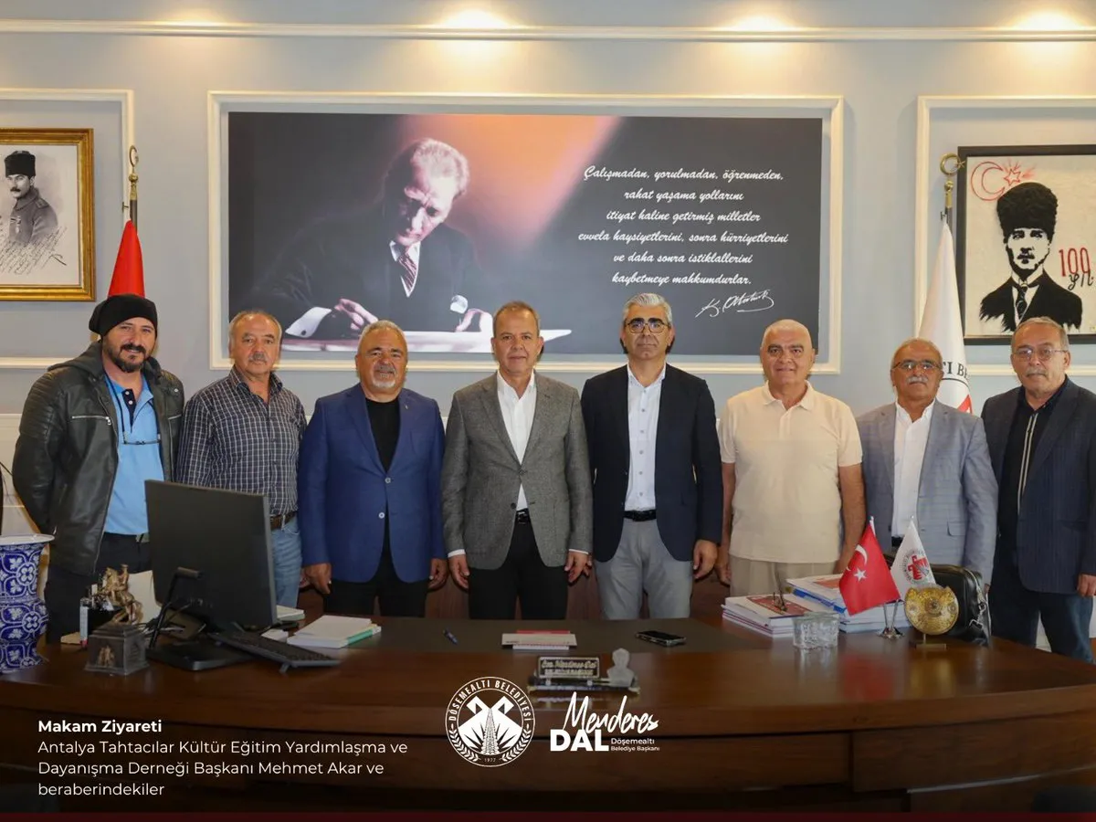 Döşemealtı’nda Tahtacı Kültürü ve Dayanışma Görüşmesi