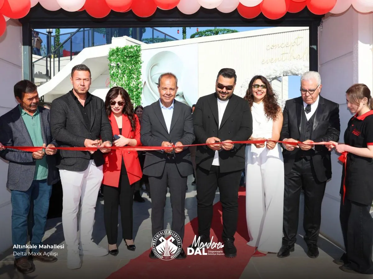 Döşemealtı’nda Yeni Bir Soluk: Delta Maxx Cafe Açıldı