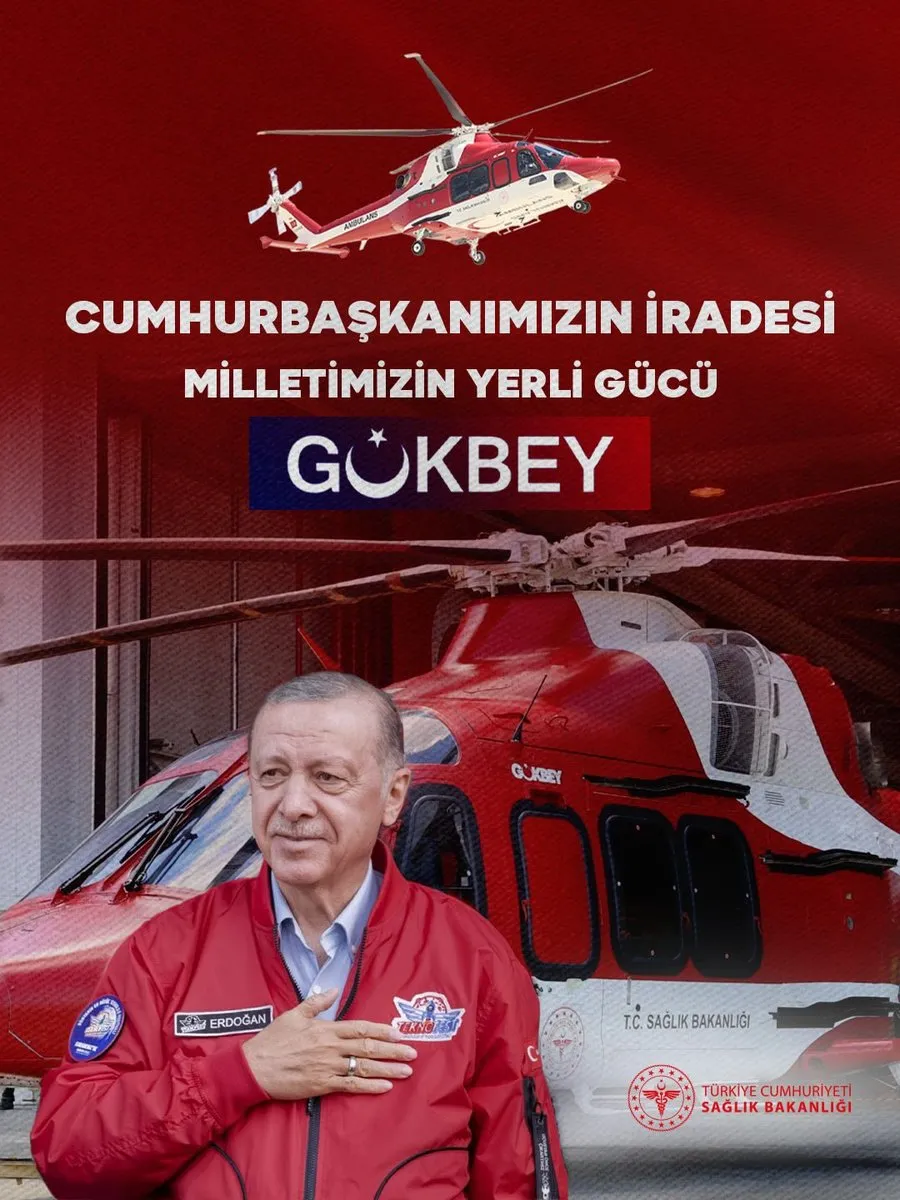 GÖKBEY Helikopter Ambulansı Antalya’da Göreve Başladı