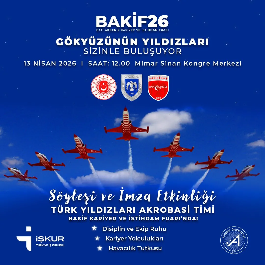 Gökyüzünün Yıldızları Antalya’da: Türk Yıldızları Pilotları ile Buluşma