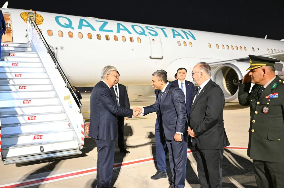 Kazakistan Cumhurbaşkanı Tokayev, Antalya’da Vali Şahin Tarafından Karşılandı