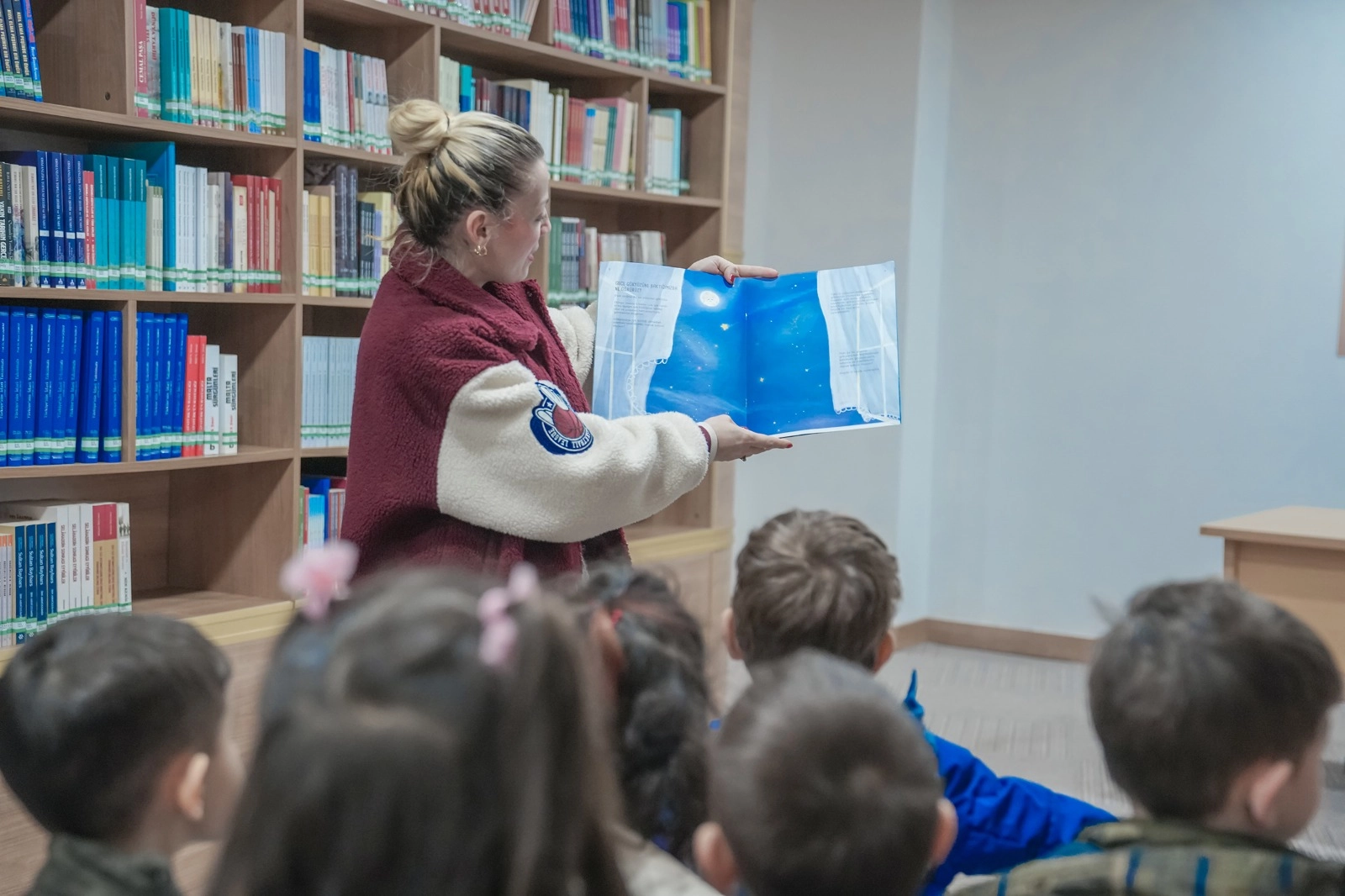 Keçiören’de Minik Öğrenciler Kütüphaneyle Tanıştı