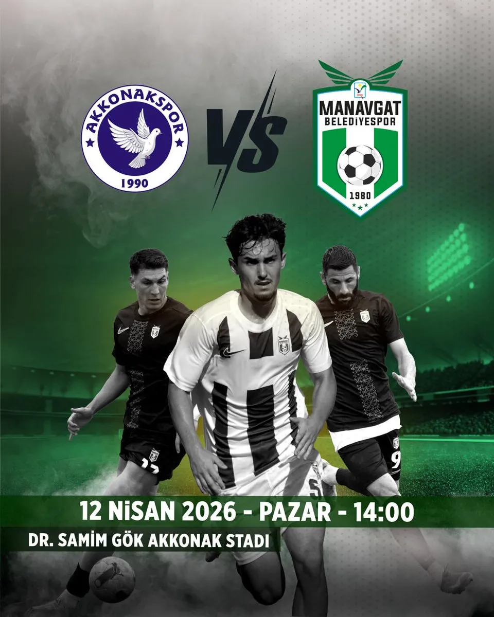 Manavgat Belediyespor, Akkonakspor deplasmanında kritik maça çıkıyor