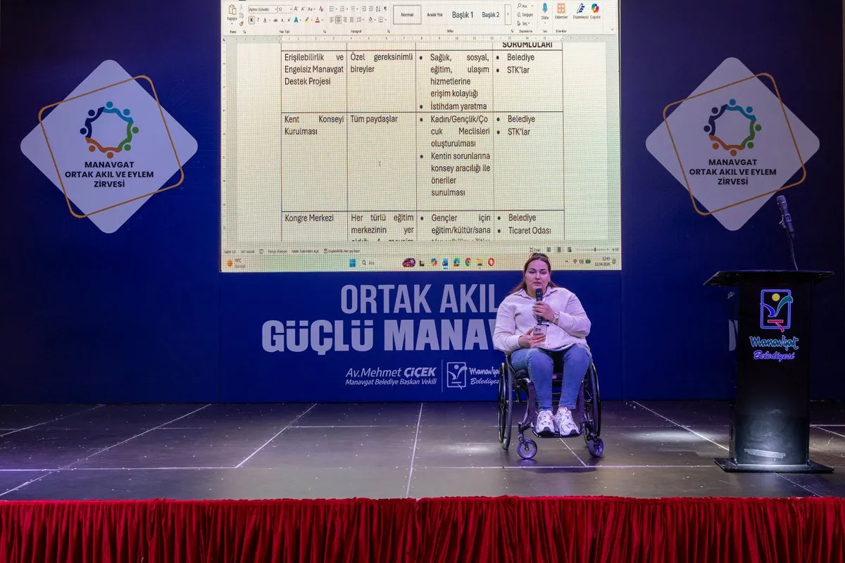 Manavgat’ın Geleceği İçin 8 Masada Fikirler Buluştu