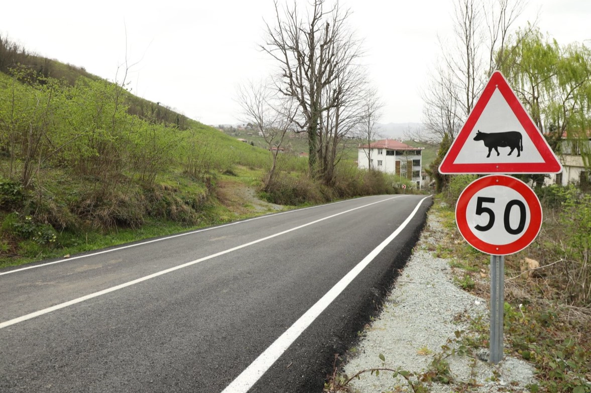 Ordu’da 2.4 km Yol Güvenli Hale Getirildi