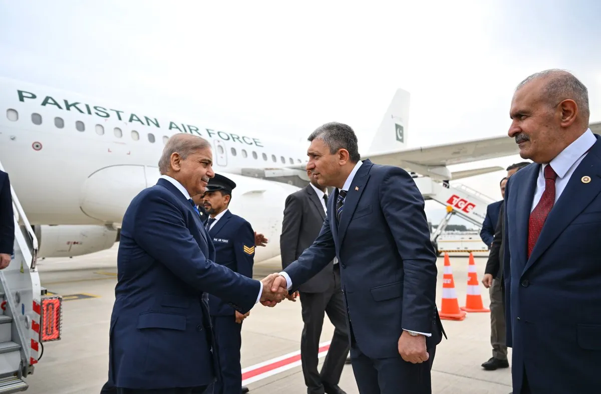 Pakistan Başbakanı Şahbaz Şerif Antalya Diplomasi Forumu için Geldi