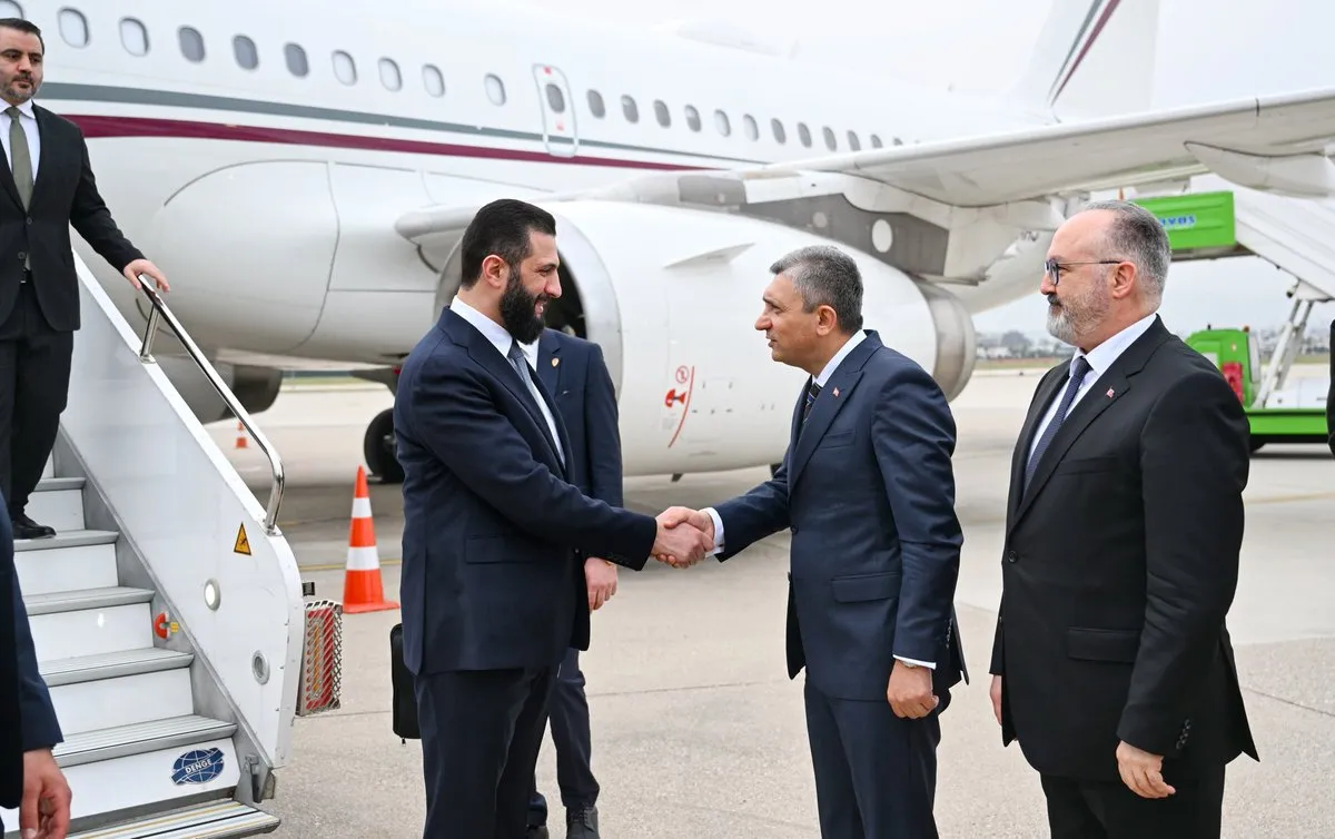 Şara, ADF26 İçin Antalya’da Vali Şahin Tarafından Karşılandı