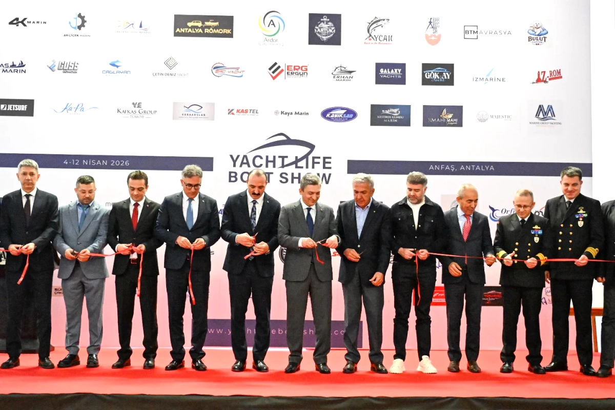 Vali Şahin, Antalya’da Yacht Life Boat Show 2026’yı Açtı