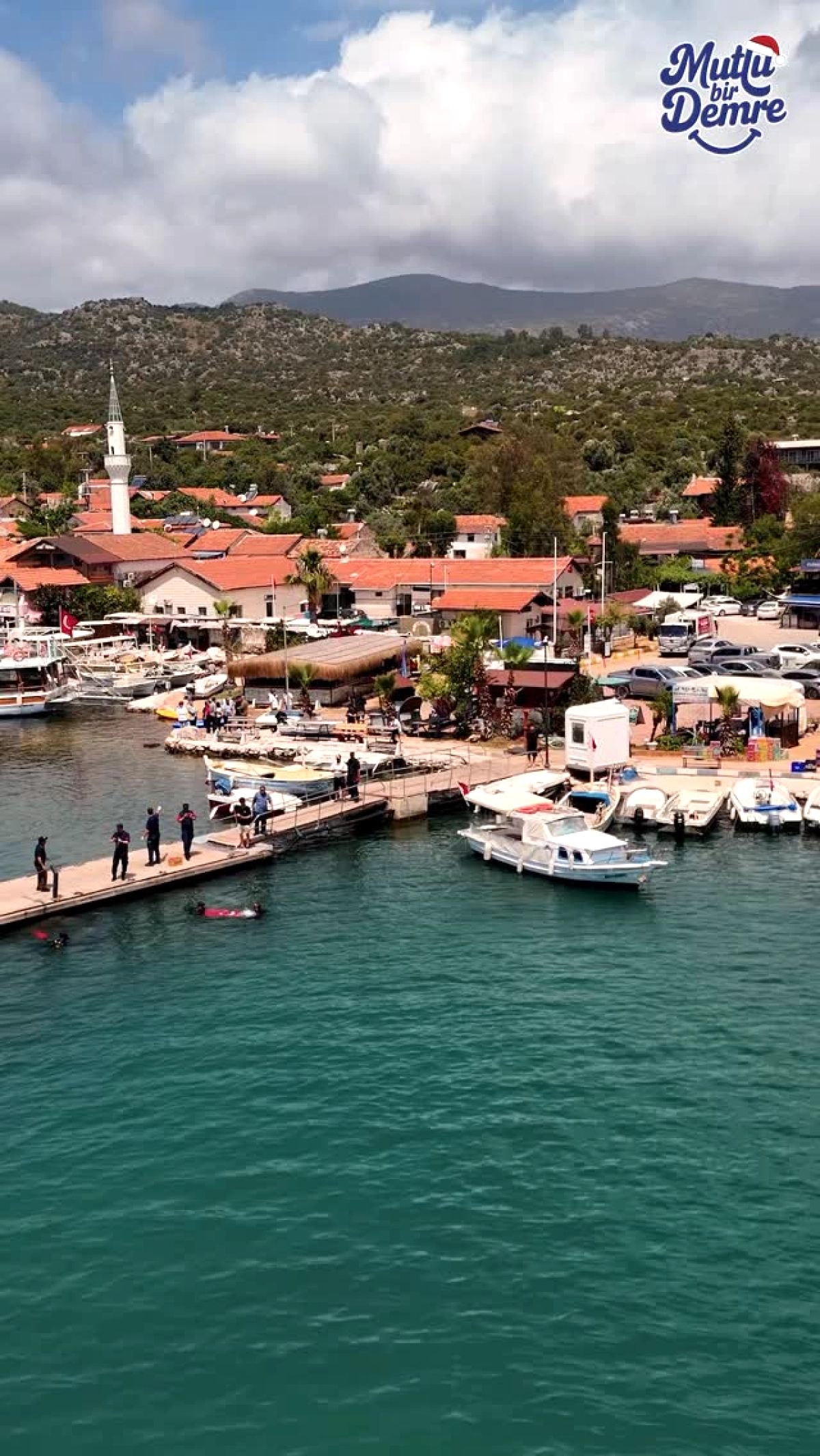 Demre Üçağız’da Deniz Dibi Temizliği: Mavi Akdeniz İçin El Ele