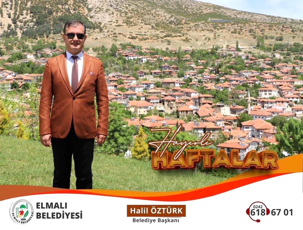 Elmalı Belediyesi’nden Hemşehrilere Pazartesi Tebriği