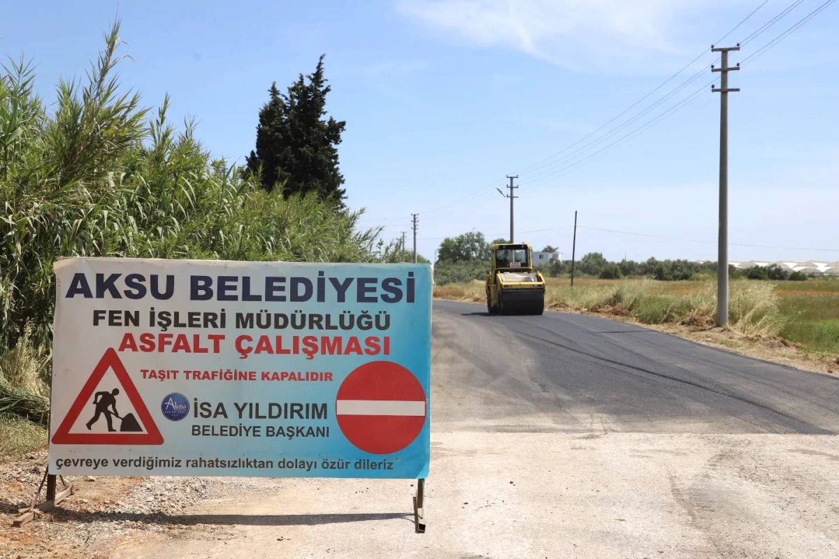 Fettahlı Mahallesi’nde Sıcak Asfalt Çalışması Tamamlandı