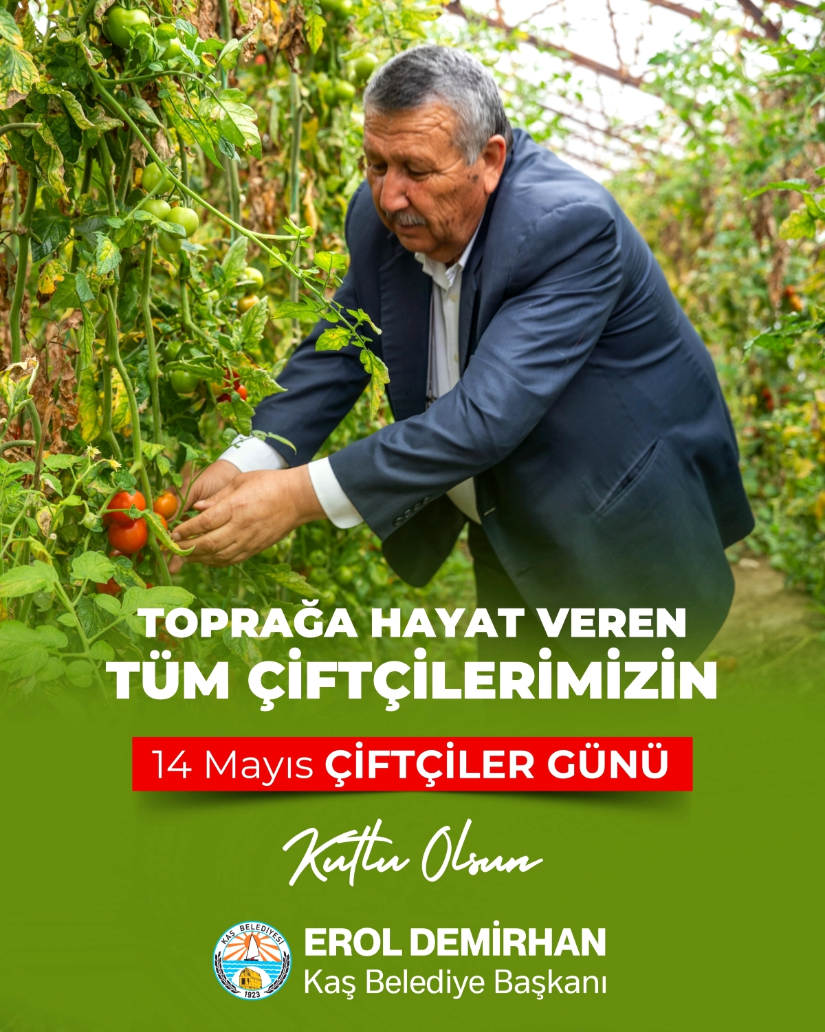 Kaş’ta Dünya Çiftçiler Günü Kutlandı: Toprağın ve Emeğin Değeri Vurgulandı