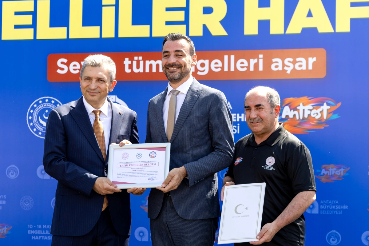 Manavgat Halk Lokantası Erişilebilirlik Belgesi Aldı