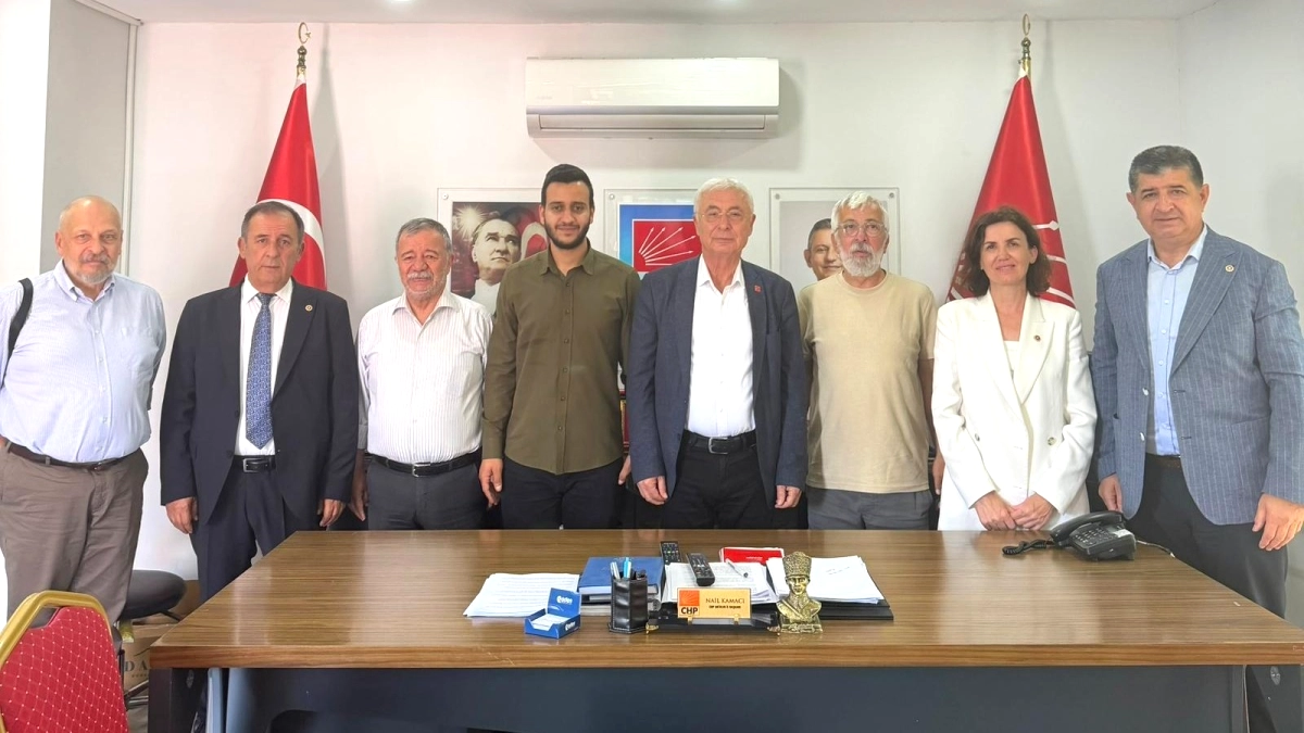 TİP Heyeti Antalya Büyükşehir Belediye Başkanı Nail Kamacı’yı Bir araya geldi