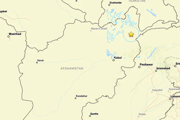 Afganistan’da 6.1 Şiddetinde Deprem Meydana Geldi