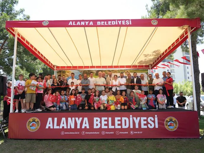 Alanya Belediyesi Demirtaş Nadir Çintaş Çocuk Parkını Açtı