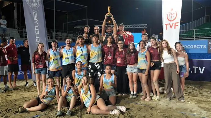 Alanya Belediyesi Ev Sahipliğindeki CEV Plaj Voleybolu Milletler Kupası Etabı Tamamlandı