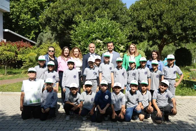 Alanya’da Minik Eller Biyolojik Çeşitlilik Gününde Toprakla Buluştu
