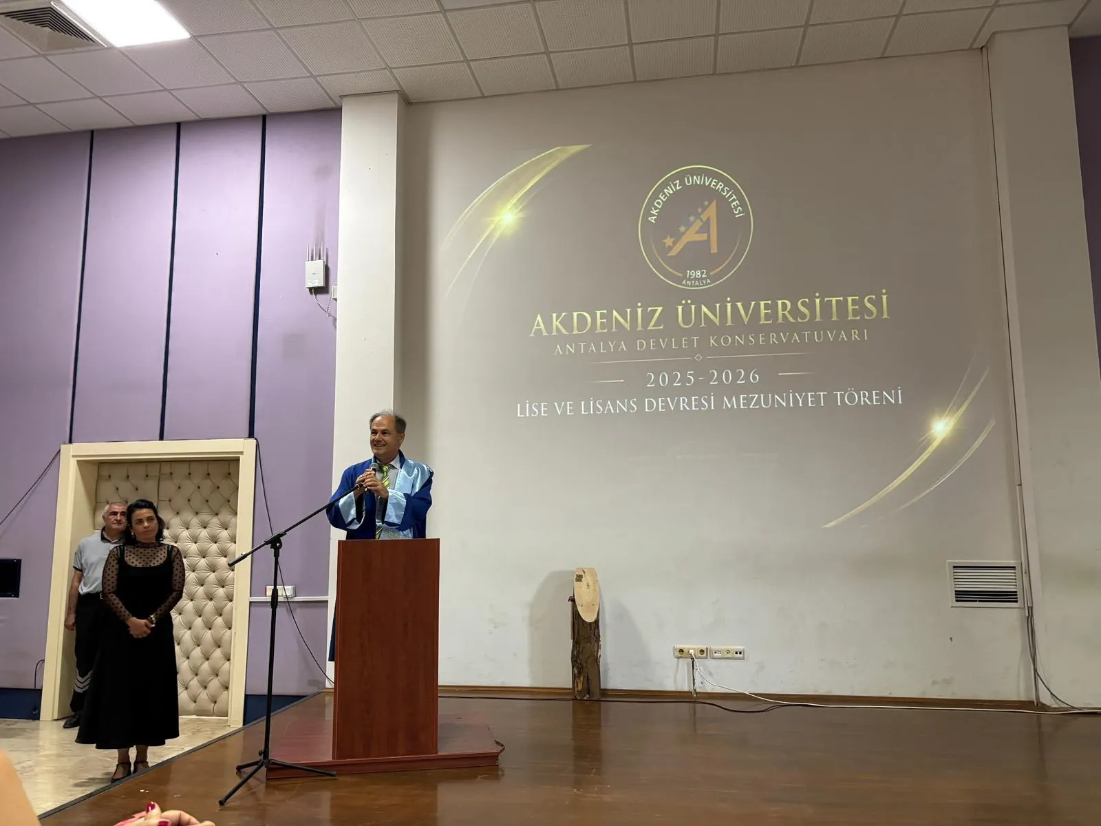 Antalya Devlet Konservatuvarı’nda 39 Genç Müzisyen Mezuniyet Töreni