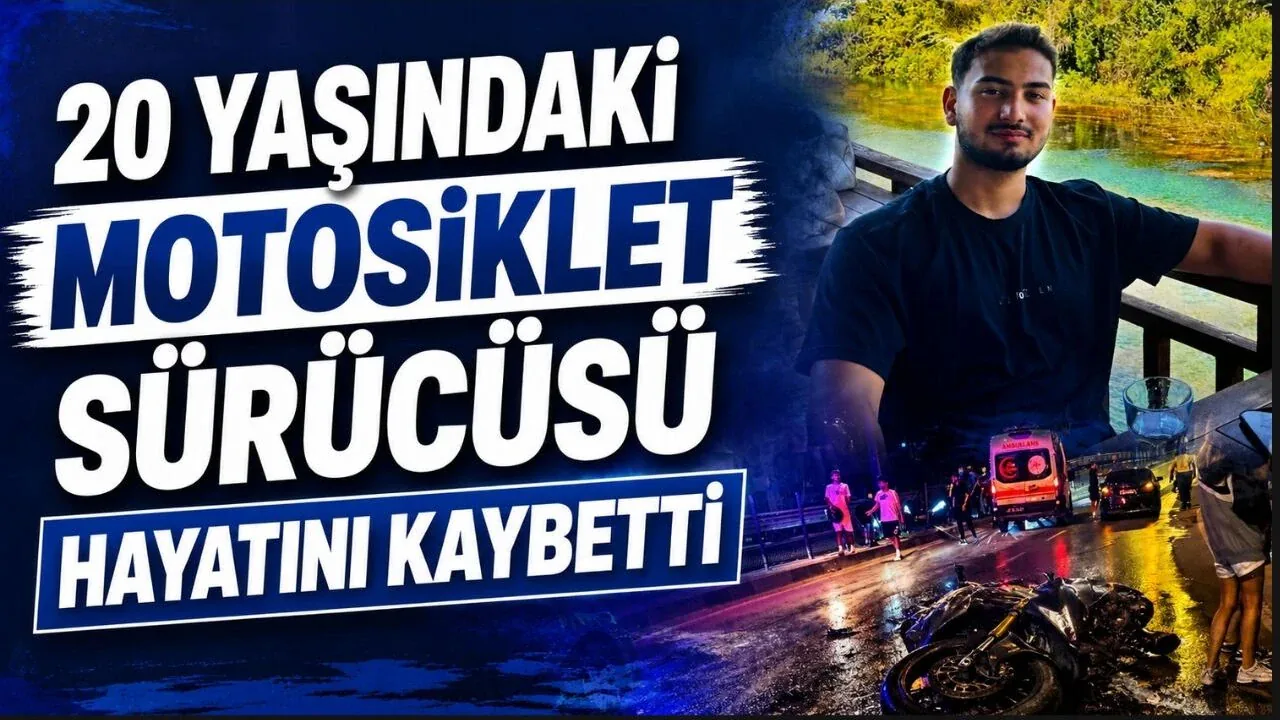 Antalya’da Motosiklet Kazası: Askere Hazırlanan Genç Yaşamını Yitirdi