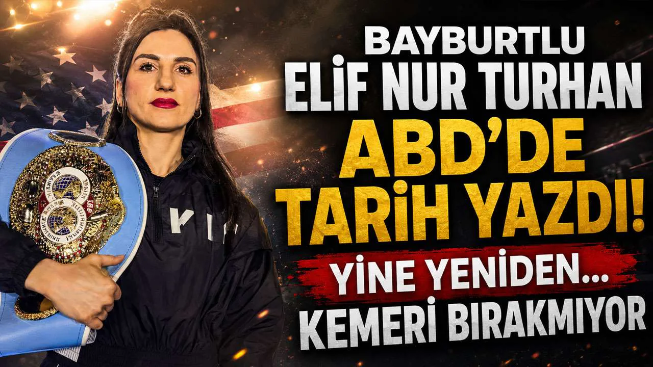 Elif Nur Turhan ABD’de IBF Dünya Şampiyonluğu Kemerini Korudu