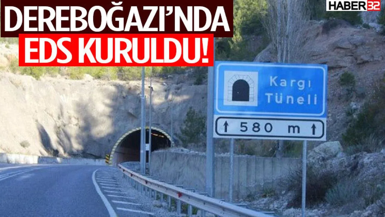Isparta-Antalya Yolunda EDS Kurulumu: Dereboğazı Güzergâhında Yeni Dönem